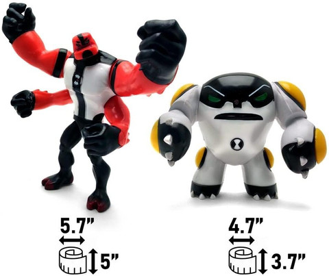 RVM Toys Set of 9 Ben 10 Tennison Action Figure 14-4 cm