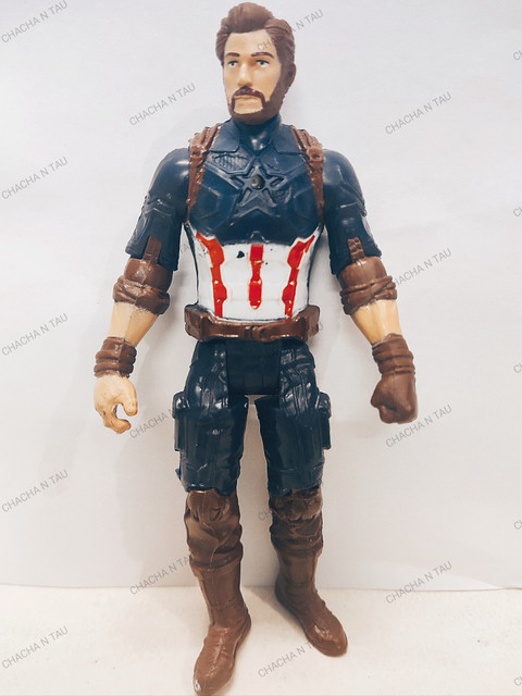 Avenger 6-Inch Iron Man Avengers Action Figure Toy Set Kids Marvel  Legends War Endgame Super Hero Series Figures Playset Toys Boys Girls with  Weapon