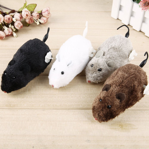 Amazon Jungle Rat Mallexo Wind-up Moving Rat Toys For Set Of 4PCS