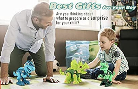 FUN FRY STEM Dinosaur toy for kids age years STEM Dinosaur