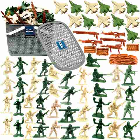 Plastic Army Men Toys Amazon BABRO Army Toy Set For Kids With