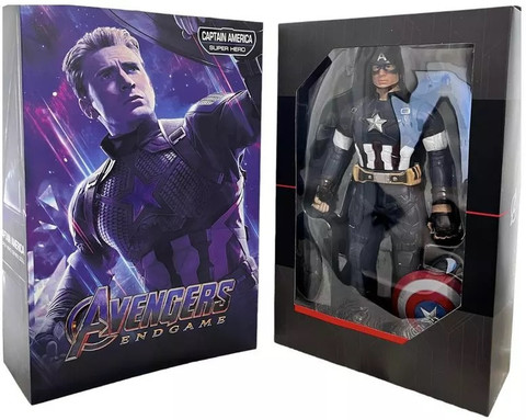 Zuuluzrs Comics-Inspired Design Avengers Captain America Action