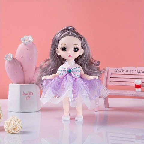 Elegant Lifestyle Cute Princess Doll Movable Joints Dressup Barbie