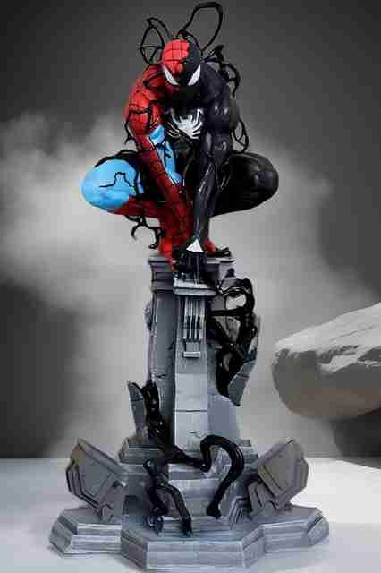 VENOM SPIDER-MAN Luminasta フィギュア 7点 VENOM SPIDER-MAN Luminasta フィギュア 7点 VENOM SPIDER-MAN