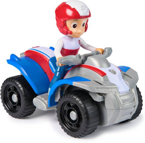 PAW PATROL Ryder's Rescue ATV Vehicle with Collectible Figure, for