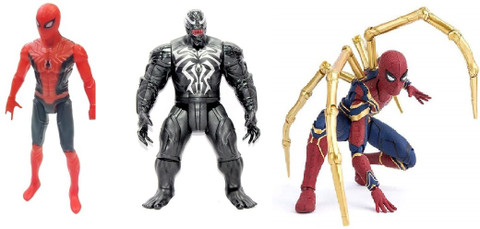 HOT The Spider Verse Spiderman Toys Amazon India Littlin No