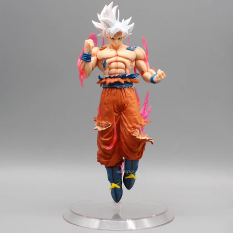 AG MOTO Dragon Ball Z Goku Action Figure Ultra Instinct Anime