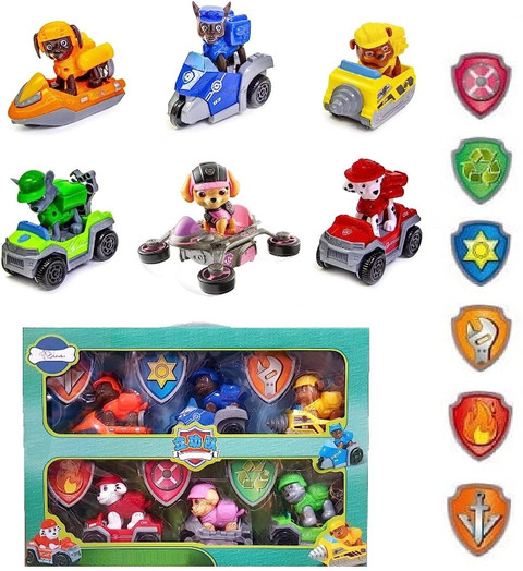 SR Toys Paw Patrol Toy Vehicles for kids, Pack Of Paw Patrol - Main Image