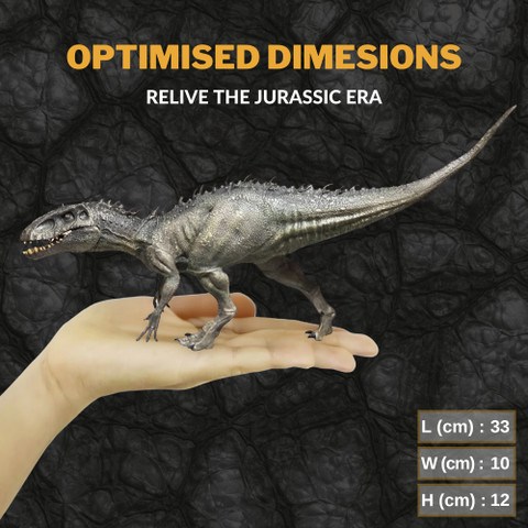 CRYA Indominus Rex Toy Dinosaur Action Figure, Indominus Rex