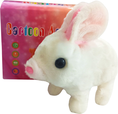SHIZUHA Electric Walking Plush Rabbit Toy for Kids – Soft Bunny
