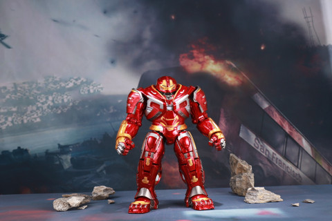 MARVEL Hulkbuster Action Figure – 8 Inch Collectible, Superhero