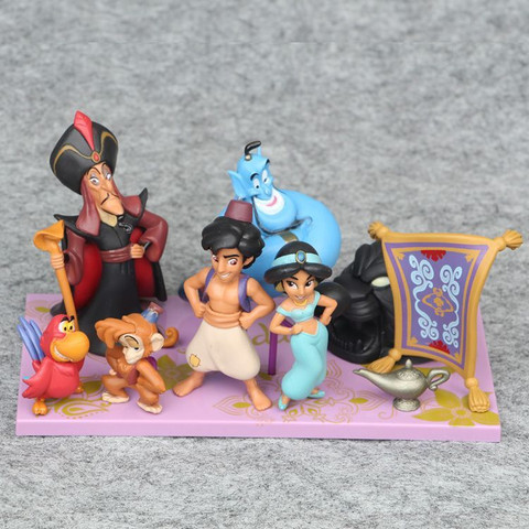 FOZZO-SK Arabian Nights ALADDIN with Genie and Friends Mini Toy