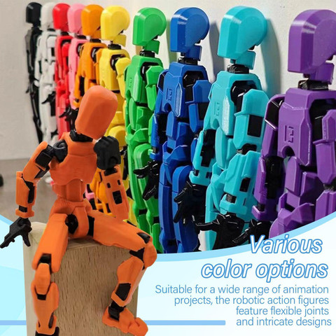 Onngeo Titan T13 Action Figure Set Lucky 13 Multi-Jointed Action