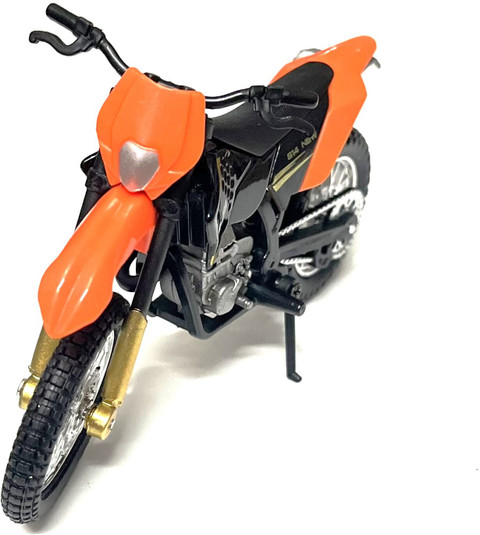 Delite New KTM Sports Dirt Bike Tiny PVC Diecast Model 11 cm