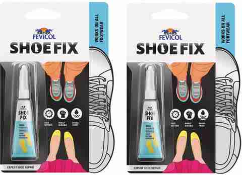 Pidilite Shoe Fix Glue Price Pidilite Fevicol Shoefix Shoe Repair Adhesive, 20 Ml(Pack Of  2) With Glue Drops) Fevicol Shoefix Shoe Repair Adhesive, 20 Ml(Pack Of  2) With Glue Drops)