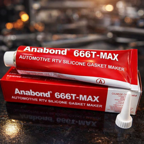 anabond 666T-MAX | Automotive RTV (Pack of 1) (25g) Adhesive