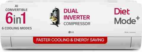 Flipkart.com | Buy LG 2025 Model 1.5 Ton 5 Star Split AI Dual