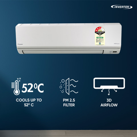 zhaoping du室内機 Flipkart.com | Buy Daikin 2026 Model 2.6 Ton 3 Star Split Inverter