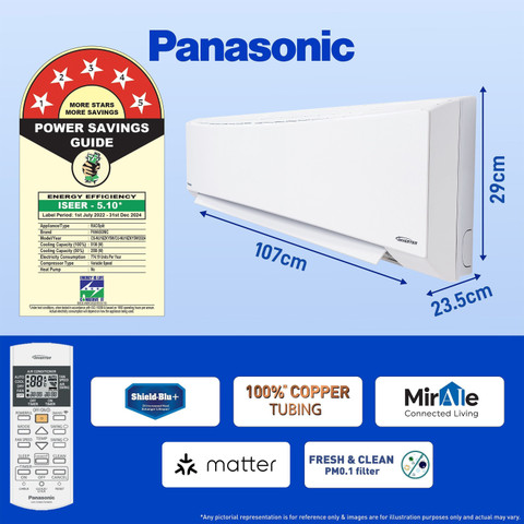 Flipkart.com | Buy Panasonic 2024 Model 1.5 Ton 5 Star Split