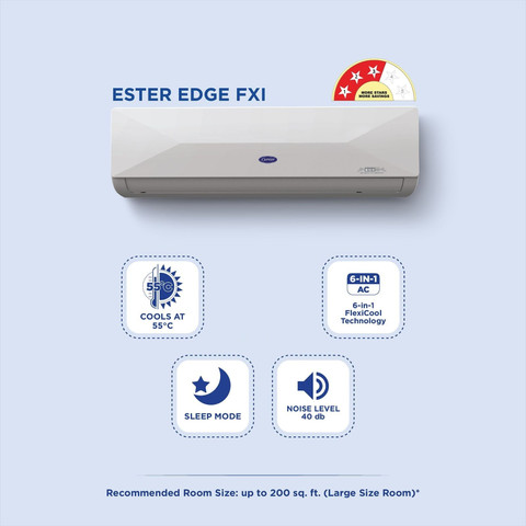 Buy CARRIER Ton Star Split Inverter AC White