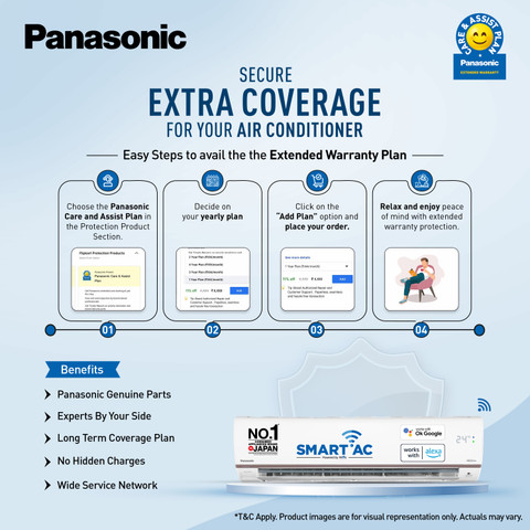 Flipkart.com | Buy Panasonic 2024 Model 1.5 Ton 3 Star Split