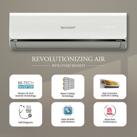 Flipkart.com | Buy Sharp 2025 Model 1.5 Ton 5 Star Split Inverter