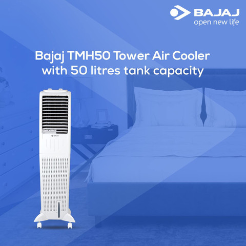 Tower Air Bajaj Symphony Air Cooler BAJAJ 50 L Tower Air Cooler