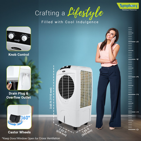 Symphony 70 L Desert Air Cooler