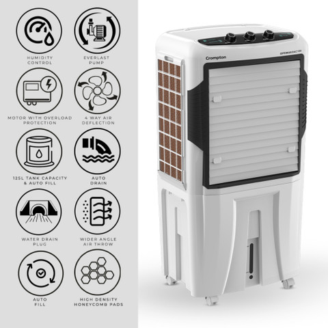 Crompton 125 L Desert Air Cooler Price in India Buy Crompton 125