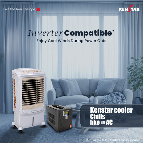 Kenstar 60 L Desert Air Cooler Honeycomb Pads, Anti-Bacterial
