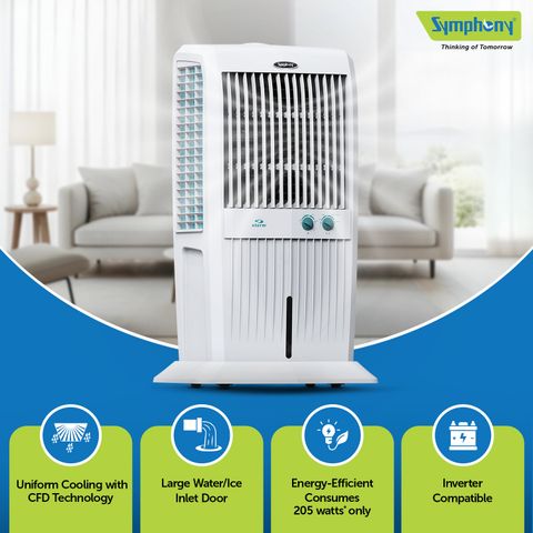 storm 70i symphony touch 20 air cooler