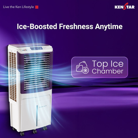 Kenstar 105 L Desert Air Cooler Honeycomb Pads, Anti-Bacterial