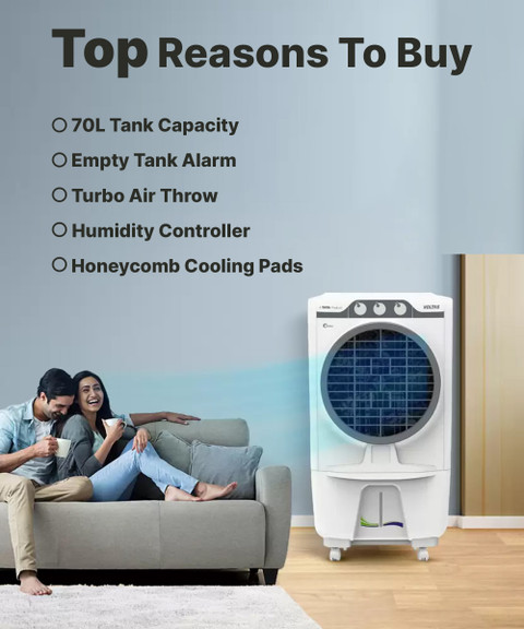 Desert Air Tata Voltas Air Cooler 70 Litre Voltas 70 Litre Desert