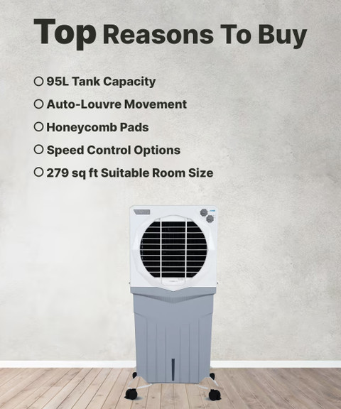 Symphony 95 L Desert Air Cooler Price in India Buy Symphony 95 L