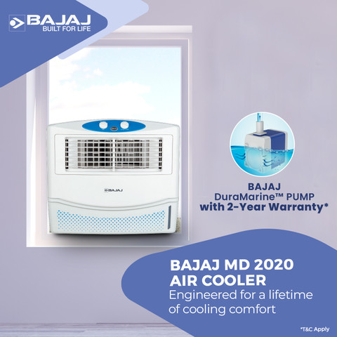 BAJAJ 54 L Window Air Cooler Price in India Buy BAJAJ 54 L