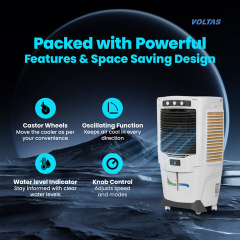 Voltas 55 L Desert Air Cooler Price in India Buy Voltas 55 L