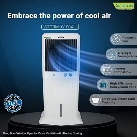 Symphony 100 L Desert Air Cooler Price in India Buy Symphony 100