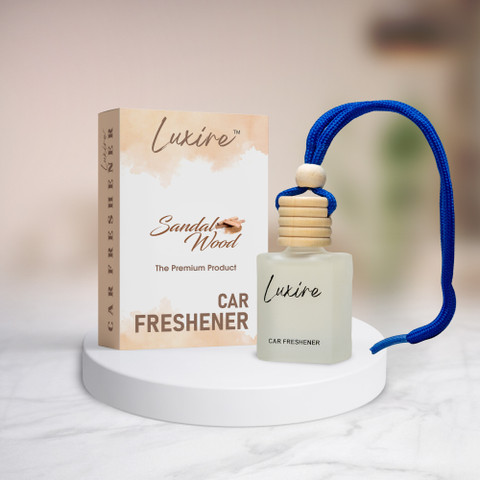 LUXIRE SANDALWOOD Car Freshener Diffuser SANDALWOOD ACTIVE-FRESH Car  Freshener (Pack of 2)