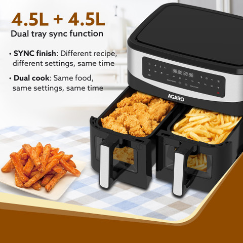 agaro menu air fryer