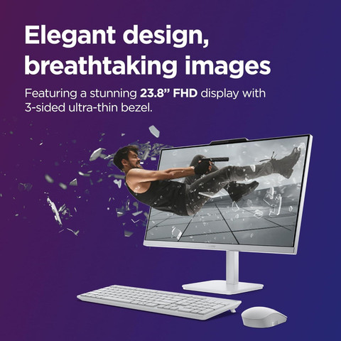 Lenovo All in one N100 (8 GB DDR4/512 GB SSD/Windows 11 Home