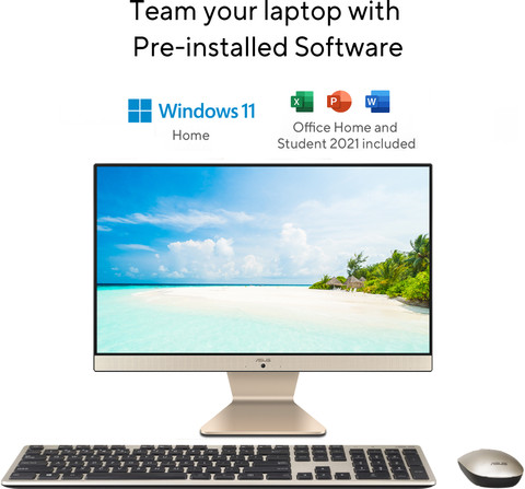 ASUS Vivo AiO V222, All in One Desktop, Intel Pentium Quad Core (8