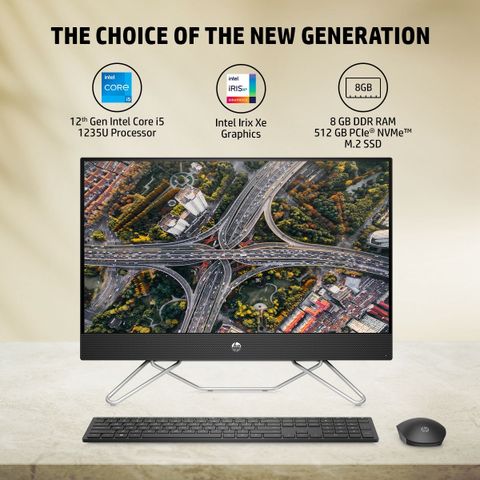 HP All-in-One Core i5 (8 GB DDR4/512 GB SSD/Windows 11 Home/Intel