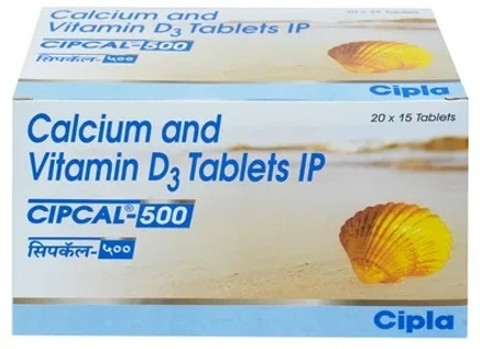 Cipcal 500Mg Tablets (15 Tab) Tablets Price in India - Buy Cipcal 500Mg ...