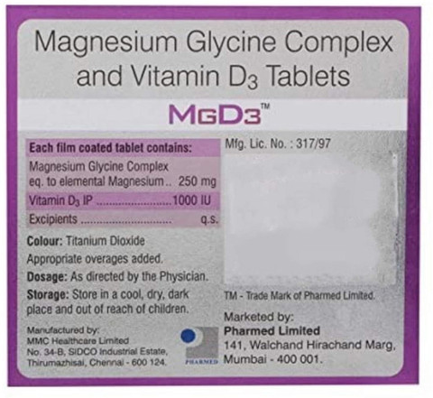 MGD 3 Tablets (10 Tab) Tablets Price in India - Buy MGD 3 Tablets (10 ...