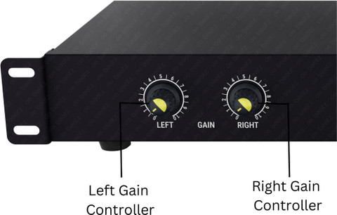 DA 20 Distributor Amplifier for DJ Disco, Party and
