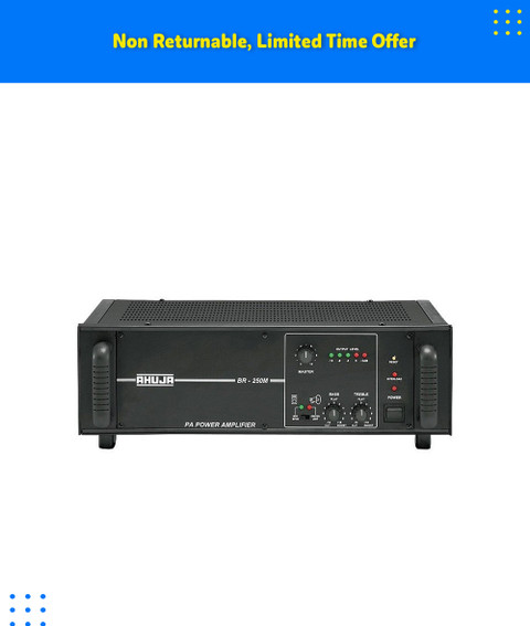 250 Watt Ahuja Speakers And Amplifiers Ahuja SSA-250M High Wattage
