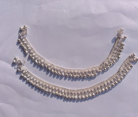 Silver Anklet Designs Latest Payal Design 2021 In Silver