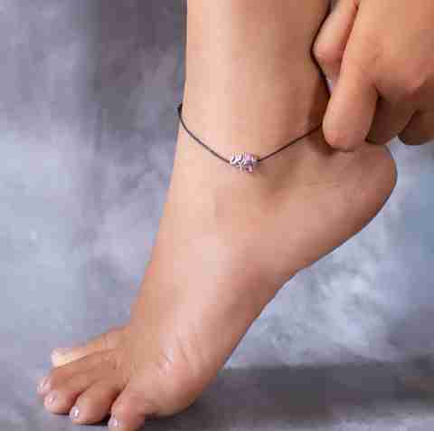 x te Lume Black Anklet アンクレット　14金 x te Lume Black Anklet アンクレット 14金 x te Lume Black Anklet