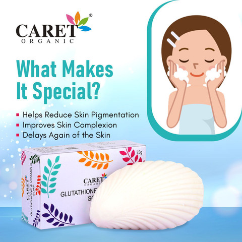 Caret Organic Glutathione & Vitamin C soap And Total Moisture Body Lotion-Paraben  Free Price in India - Buy Caret Organic Glutathione & Vitamin C soap And  Total Moisture Body Lotion-Paraben Free online
