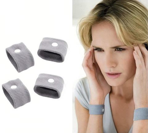 SIOPAWORLD Migraine Relief Wristband for Nausea Vomiting Headache